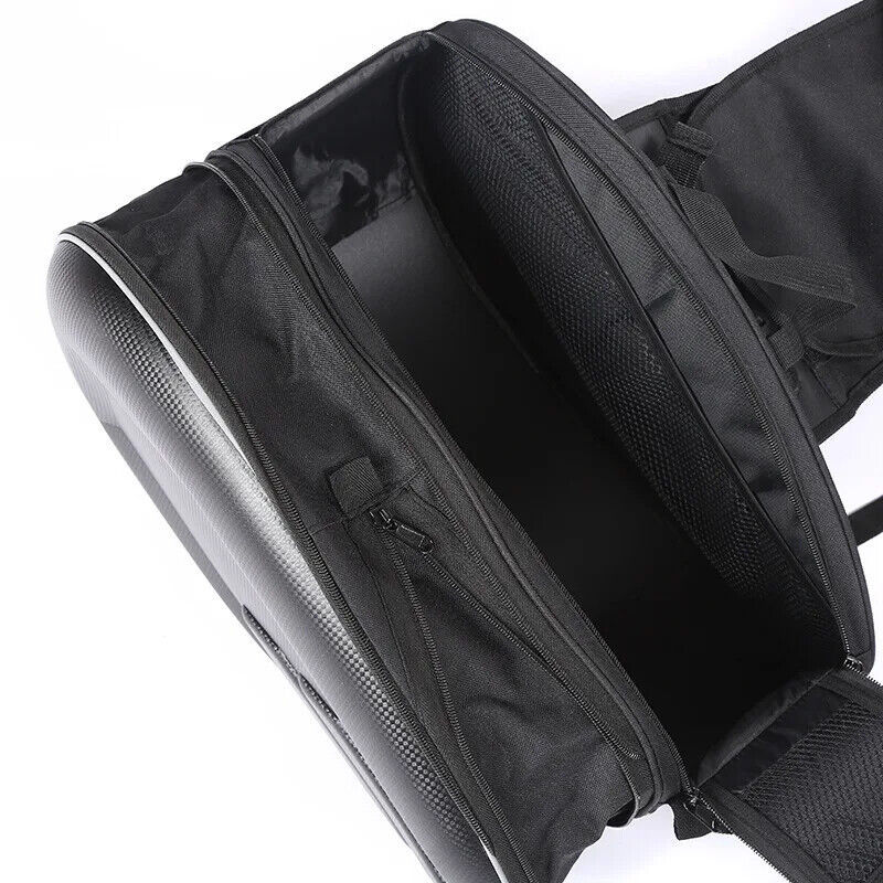1 Pair Motorcycle Pannier Side Saddle Bags Luggage with Rain Cover Waterproof Storage - VirtualLightMotorcycle Panniers
