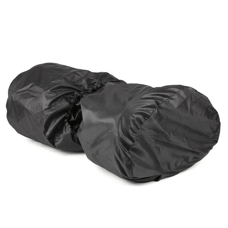 1 Pair Motorcycle Pannier Side Saddle Bags Luggage with Rain Cover Waterproof Storage - VirtualLightMotorcycle Panniers