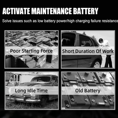 12V Intelligent Motorcycle Motorbike Car Battery Charger Automatic Smart Trickle - VirtualLightBike Waterproof Phone Holder