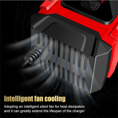 12V Intelligent Motorcycle Motorbike Car Battery Charger Automatic Smart Trickle - VirtualLightBike Waterproof Phone Holder