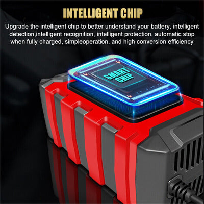 12V Intelligent Motorcycle Motorbike Car Battery Charger Automatic Smart Trickle - VirtualLightBike Waterproof Phone Holder