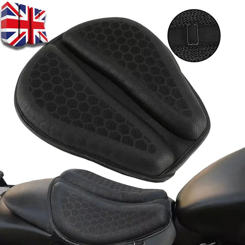 3D Motorbike Gel Pad Motorcycle Seat Cushion Seat Protection Pad For Long Rides - VirtualLightMotorcycle Seat Pad