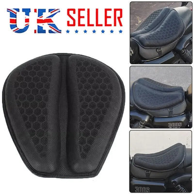 3D Motorbike Gel Pad Motorcycle Seat Cushion Seat Protection Pad For Long Rides - VirtualLightMotorcycle Seat Pad