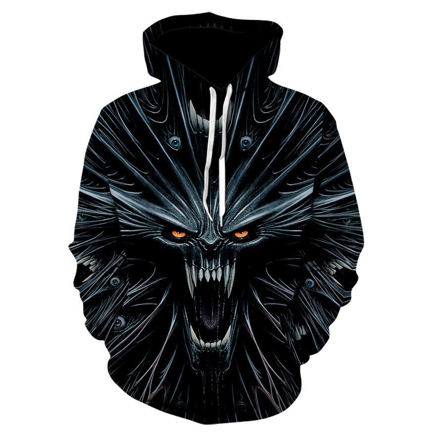 All kinds of fancy scary skull print hoodies - VirtualLight0