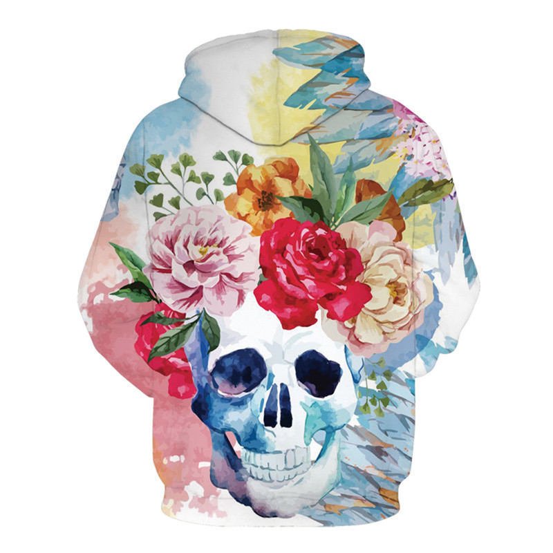 All kinds of fancy scary skull print hoodies - VirtualLight0