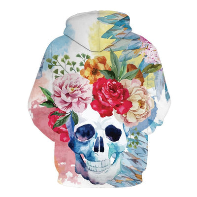 All kinds of fancy scary skull print hoodies - VirtualLight0