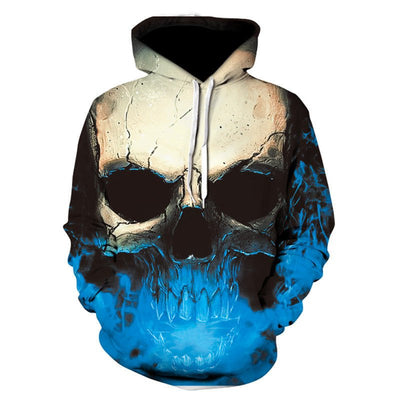 All kinds of fancy scary skull print hoodies - VirtualLight0