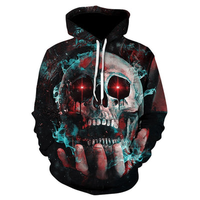 All kinds of fancy scary skull print hoodies - VirtualLight0