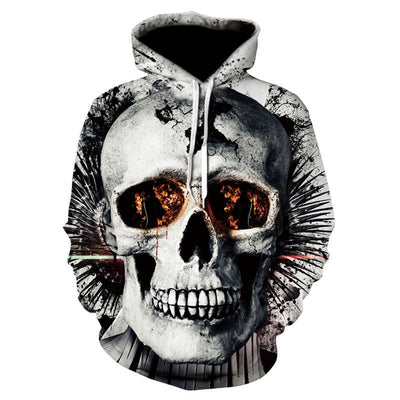 All kinds of fancy scary skull print hoodies - VirtualLight0