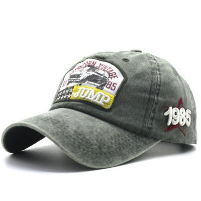 Alphabet Embroidered Baseball Caps - VirtualLight0