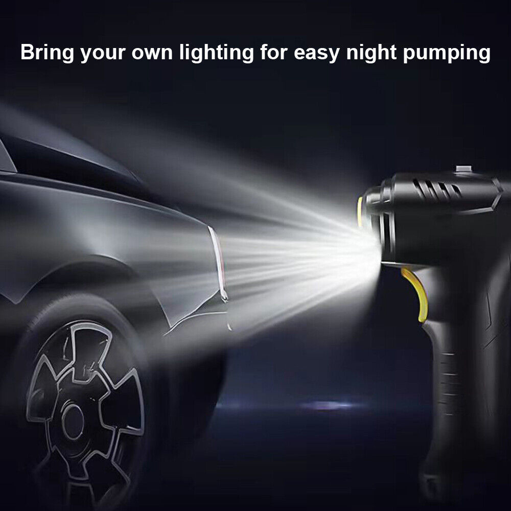 Car Tyre Inflator Cordless Digital USB Rechargeable Tire Air Compressor UK - VirtualLightBike Waterproof Phone Holder