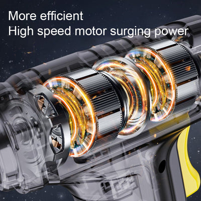 Car Tyre Inflator Cordless Digital USB Rechargeable Tire Air Compressor UK - VirtualLightBike Waterproof Phone Holder