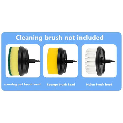 Electric Cleaning Brush 3 Brush Heads Cleaner Multifunctional - VirtualLight
