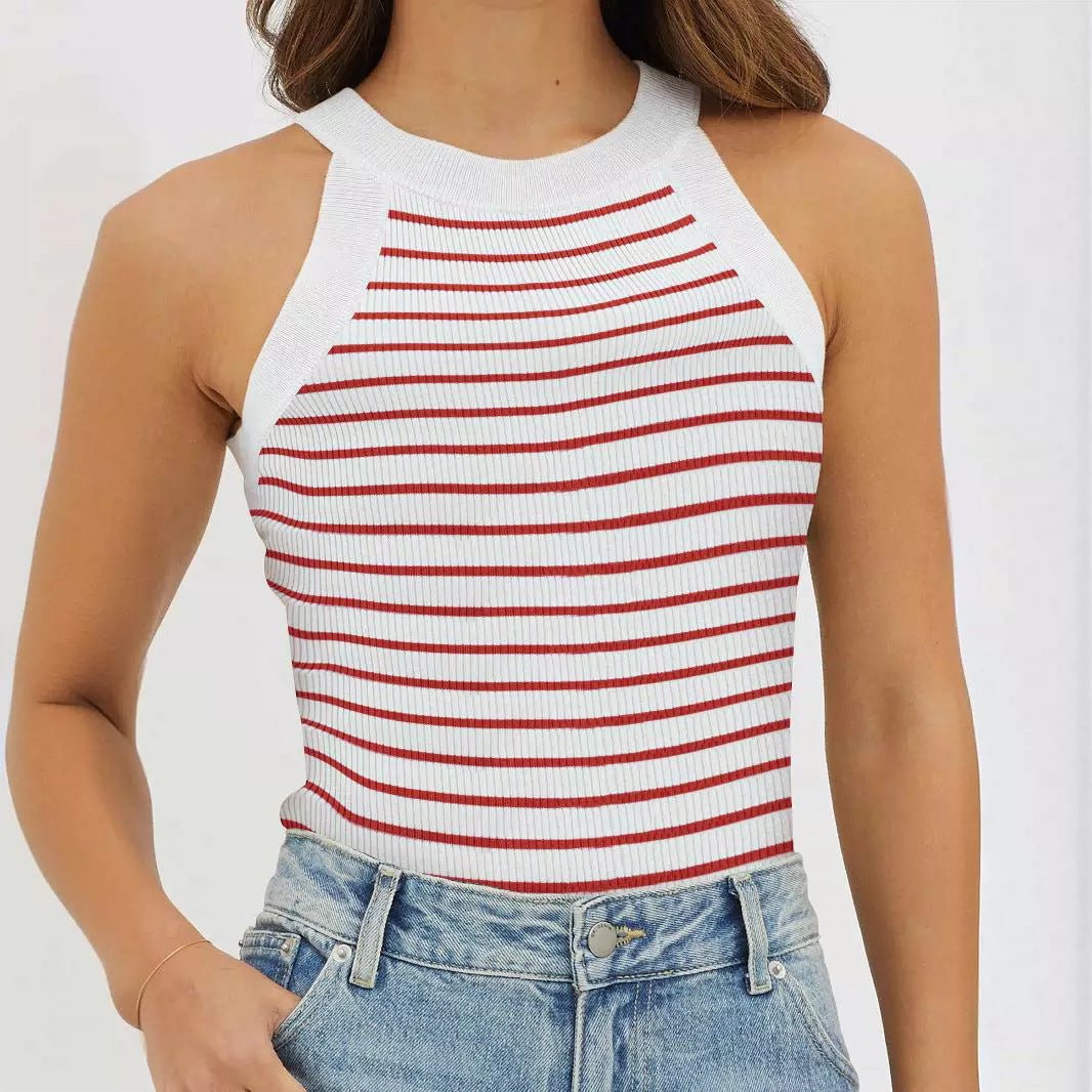 Fashion Personality Slim Fit Sleeveless Top Women - VirtualLight0