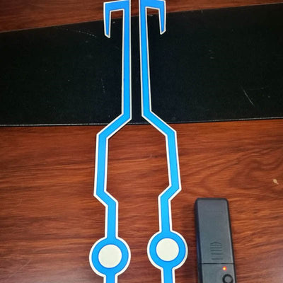 Helmet Motorcycle Light Riding Signal Strip Flashing Durable Kit Bar Diy Helmet Led Strip Reflector Cold Light Film - VirtualLightHelmet Motorcycle Light Riding Signal St