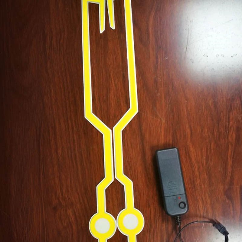 Helmet Motorcycle Light Riding Signal Strip Flashing Durable Kit Bar Diy Helmet Led Strip Reflector Cold Light Film - VirtualLightHelmet Motorcycle Light Riding Signal St