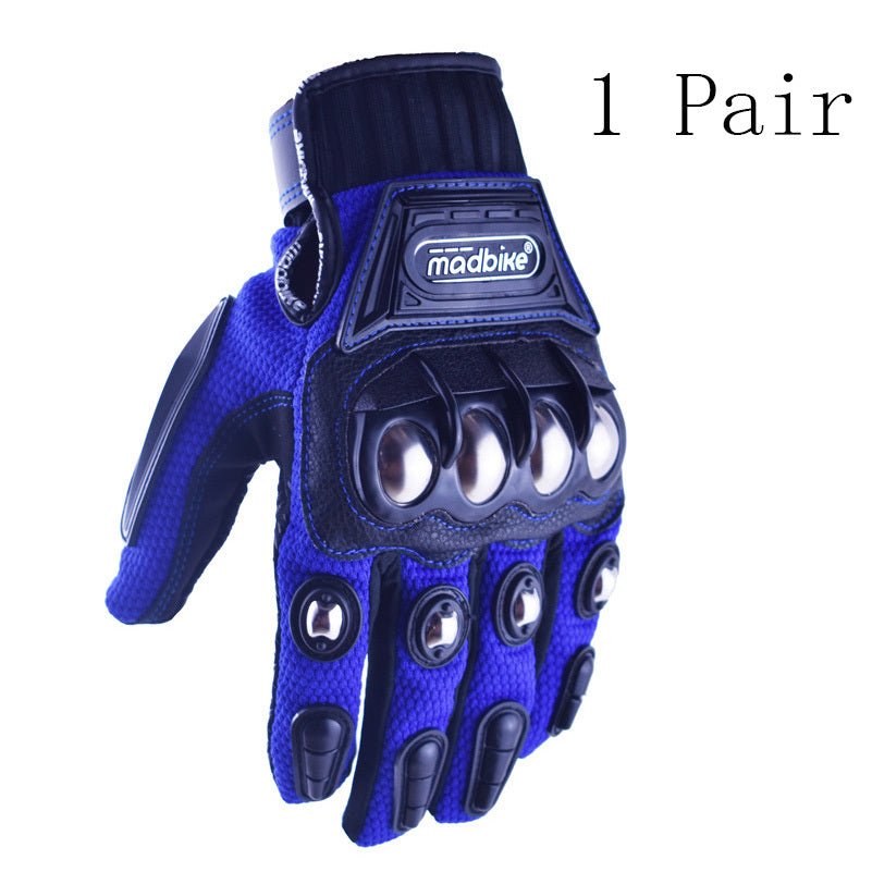 Hot Style Off - Road Motorcycle Riding Gloves Alloy Protective - VirtualLightMotorcycle Gloves