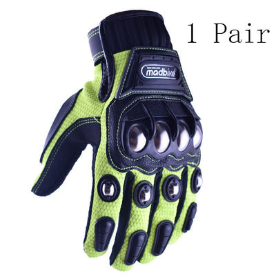 Hot Style Off - Road Motorcycle Riding Gloves Alloy Protective - VirtualLightMotorcycle Gloves
