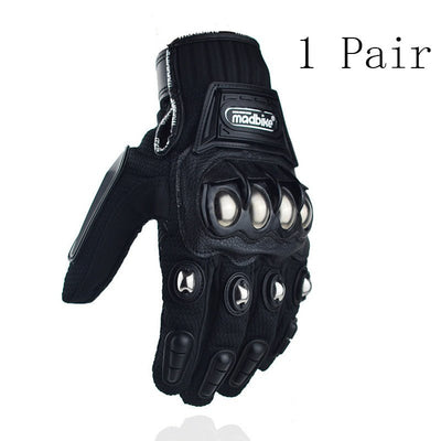 Hot Style Off - Road Motorcycle Riding Gloves Alloy Protective - VirtualLightMotorcycle Gloves