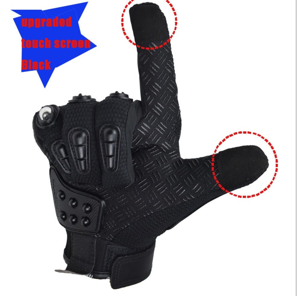 Hot Style Off - Road Motorcycle Riding Gloves Alloy Protective - VirtualLightMotorcycle Gloves