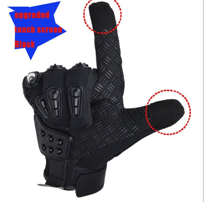 Hot Style Off - Road Motorcycle Riding Gloves Alloy Protective - VirtualLightMotorcycle Gloves