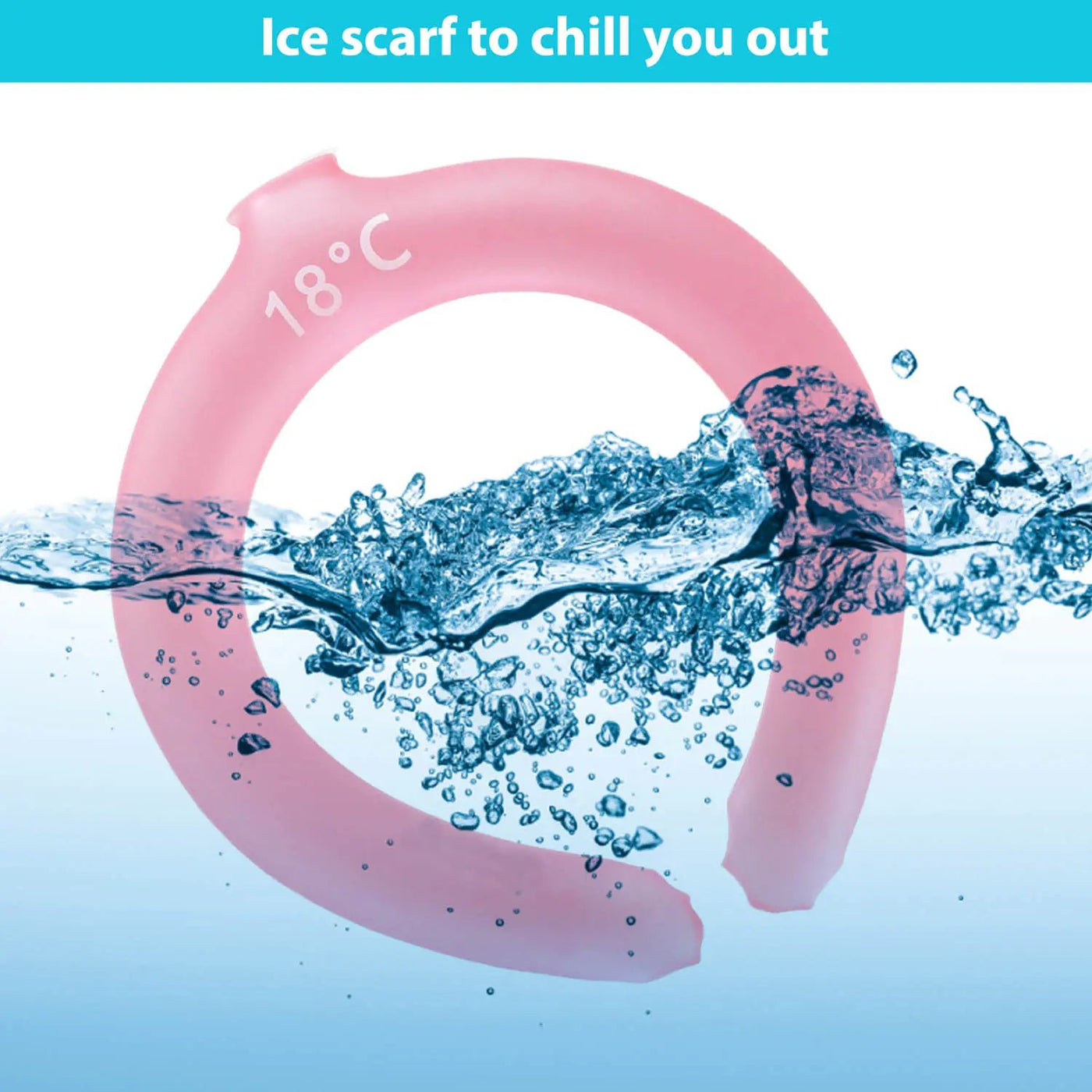 Ice Maker Cooling Tube Cooling Neck Wraps - VirtualLight