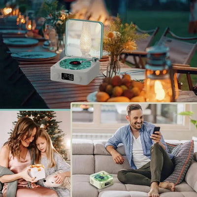 Mini Retro White Noise Bluetooth Speaker - VirtualLight