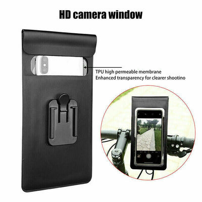 Motor Bike 360 Waterproof Phone Case Mount Holder For All Mobile Phones - VirtualLightBike Waterproof Phone Holder