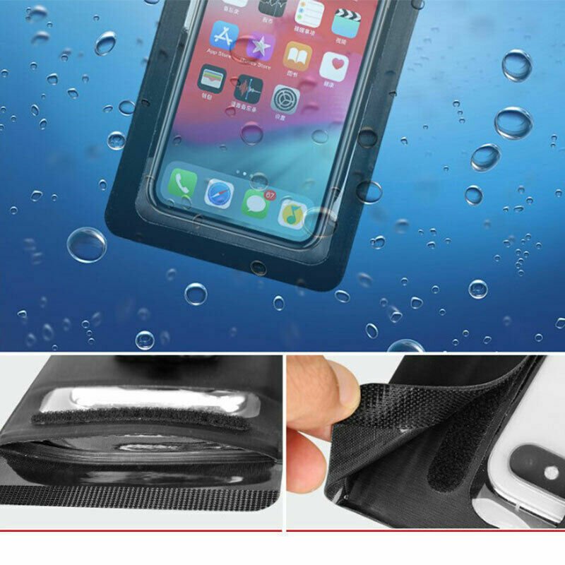 Motor Bike 360 Waterproof Phone Case Mount Holder For All Mobile Phones - VirtualLightBike Waterproof Phone Holder
