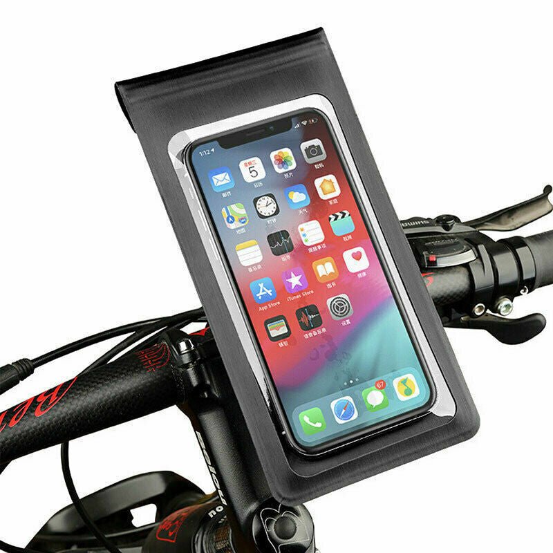 Motor Bike 360 Waterproof Phone Case Mount Holder For All Mobile Phones - VirtualLightBike Waterproof Phone Holder