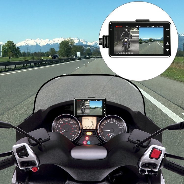 Motorcycle Dash Cam - VirtualLightMotorcycle Dash Cam