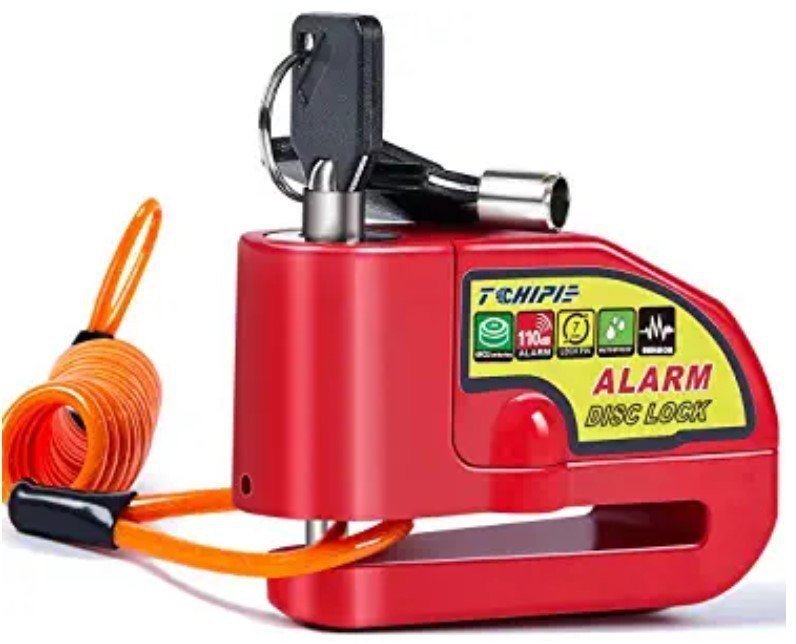 Motorcycle lock Mountain bike alarm lock - VirtualLightMotorcycle lock Mountain bike alarm lock