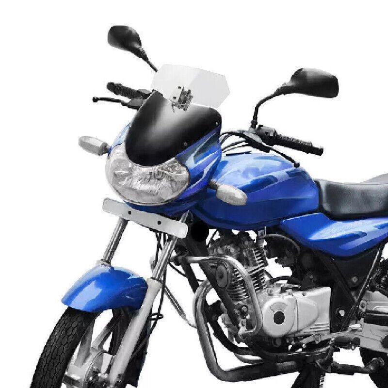 Motorcycle Motorbike Clip On Windshield Wind Screen Deflector Extension Spoiler - VirtualLightMotorcycle Windshield