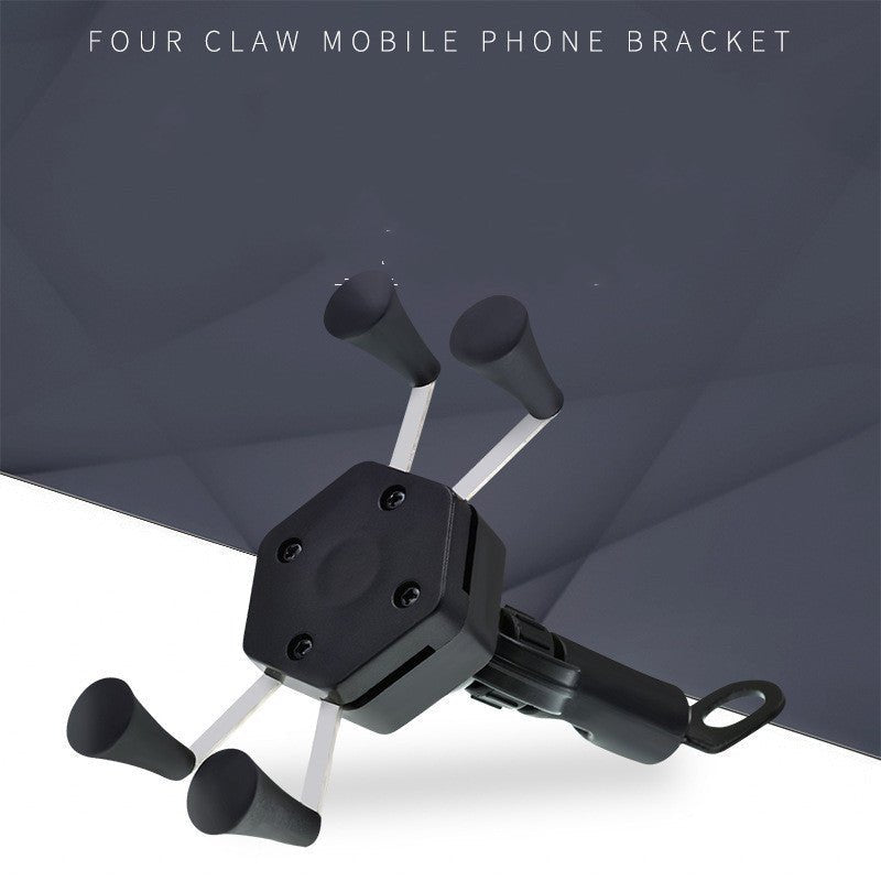 Motorcycle Rechargeable Mobile Phone Holder Convenient Auto And Motorcycle Accessories - VirtualLightBike Waterproof Phone Holder