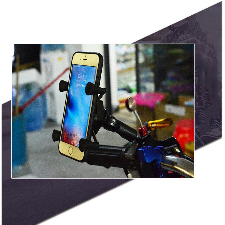 Motorcycle Rechargeable Mobile Phone Holder Convenient Auto And Motorcycle Accessories - VirtualLightBike Waterproof Phone Holder