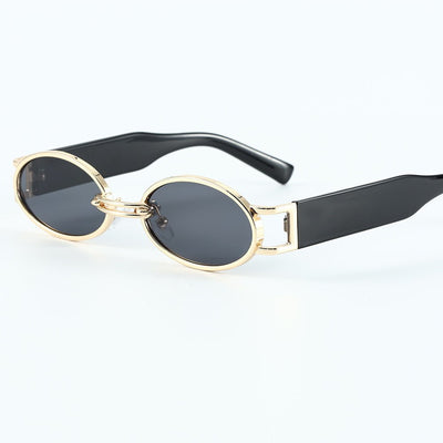 Retro Small Frame Sunglasses For Women - VirtualLight0