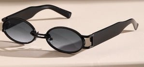 Retro Small Frame Sunglasses For Women - VirtualLight0