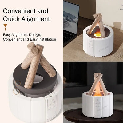 Simulated Flame Aroma Diffuser - VirtualLight