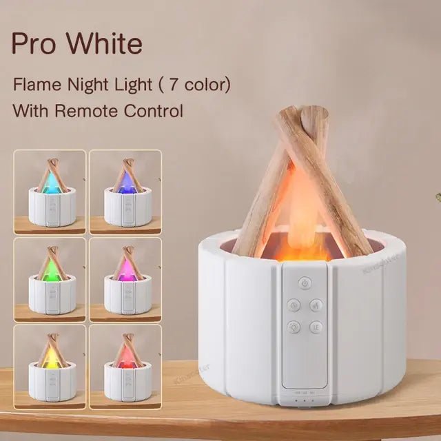 Simulated Flame Aroma Diffuser - VirtualLight