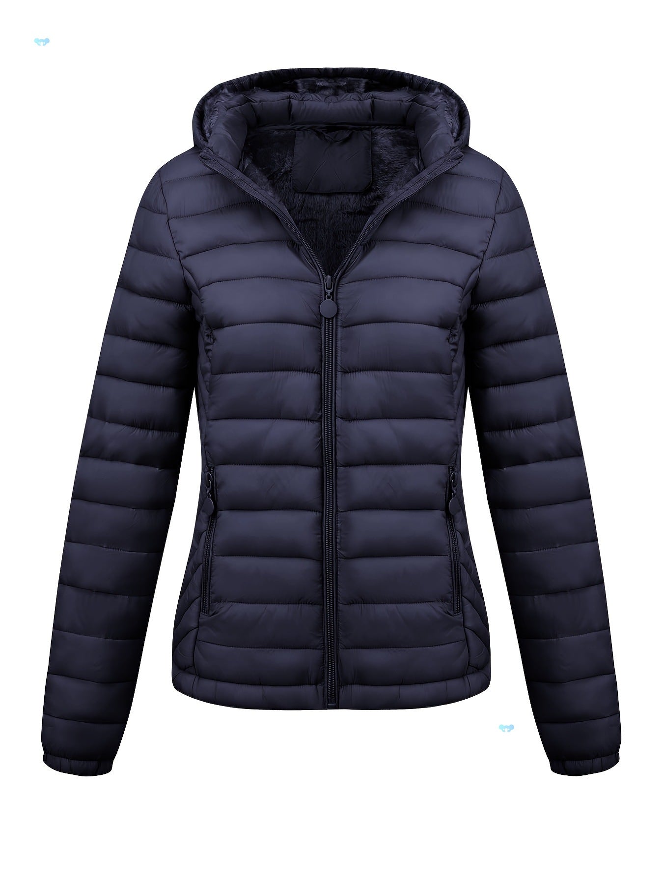 Women's Lightweight Hooded Winter Jacket Nylon Material - VirtualLightWomen's Lightweight Hooded Winter Jacket