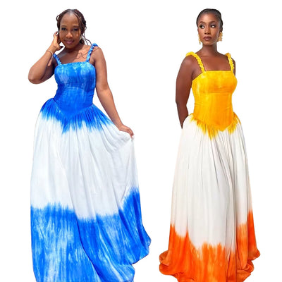 Women's Wear Loose Sling Seaside Atmosphere Dress - VirtualLight0